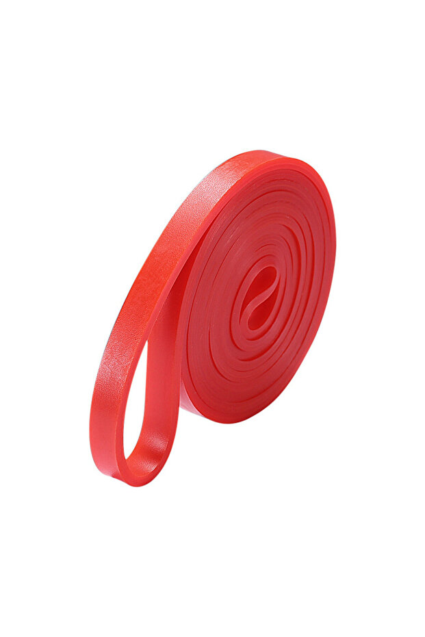 One Size Red Resistance Bands Exercise Elastic Workout Ruber Loop Strength Band Gym Fitness Equipme