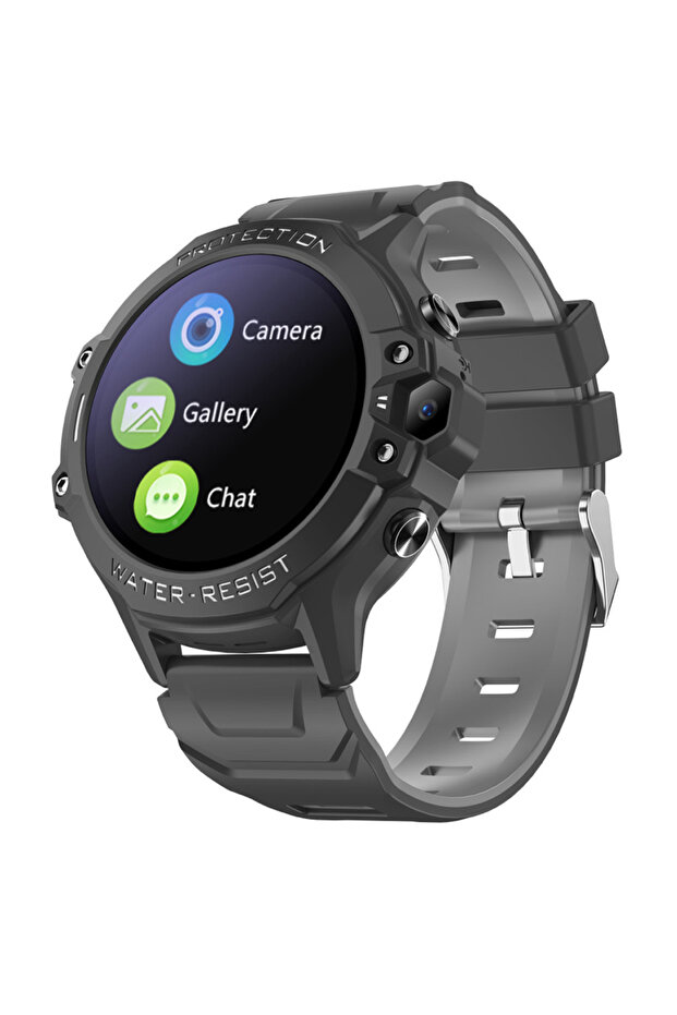 BKBKS Kids 4G Video Call Chat Smart Watches Student 1.28" Waterproof WIFI LBS Location 700Mah Batte