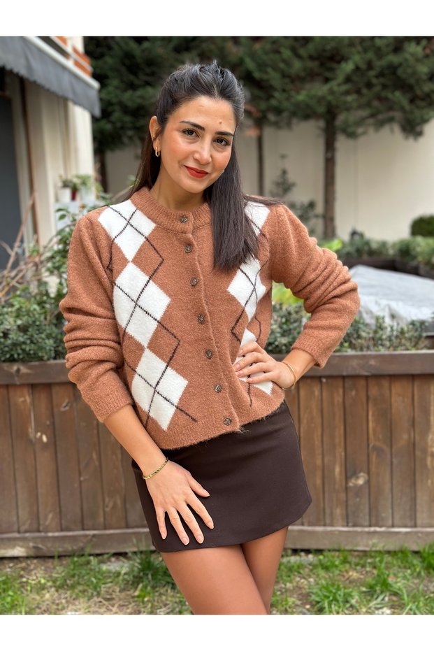 Women's Argentine Patterned Cardigan