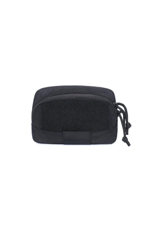 black color Small Molle EDC Tool Pouch Waist Pack Bag Phone Holder Outdoor Camping Hiking Hunting Ac