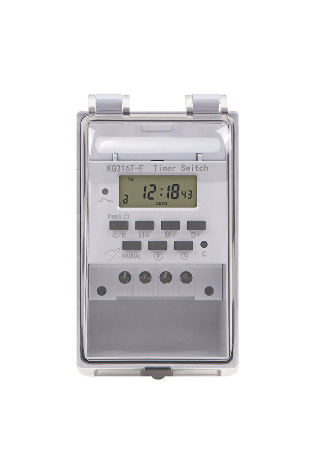 Automatic Digital Timer Switch Relay 168 Hours Weekly 7 Days Programmable Timer Controllor With O... - 7