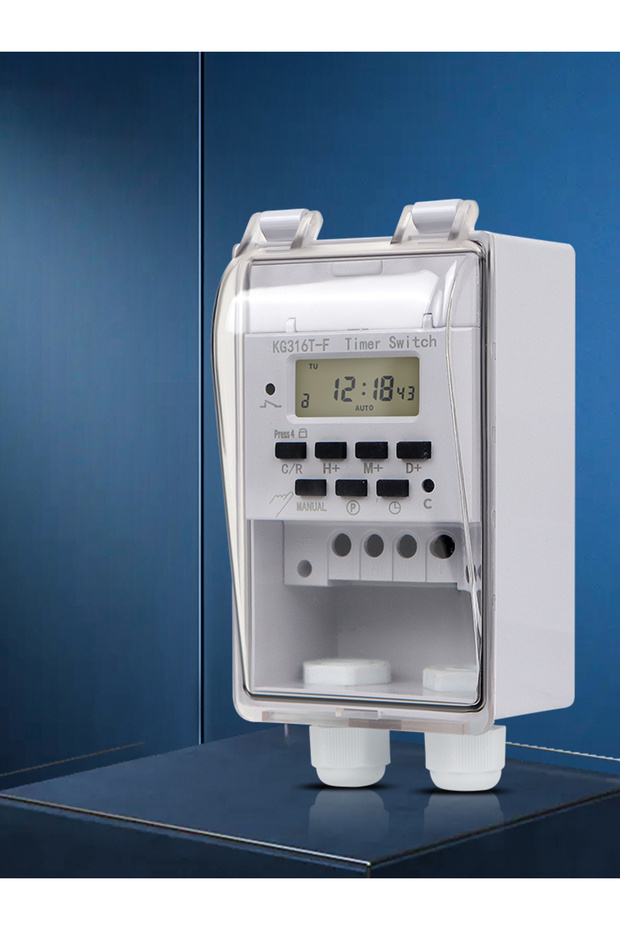 Automatic Digital Timer Switch Relay 168 Hours Weekly 7 Days Programmable Timer Controllor With O... - 8