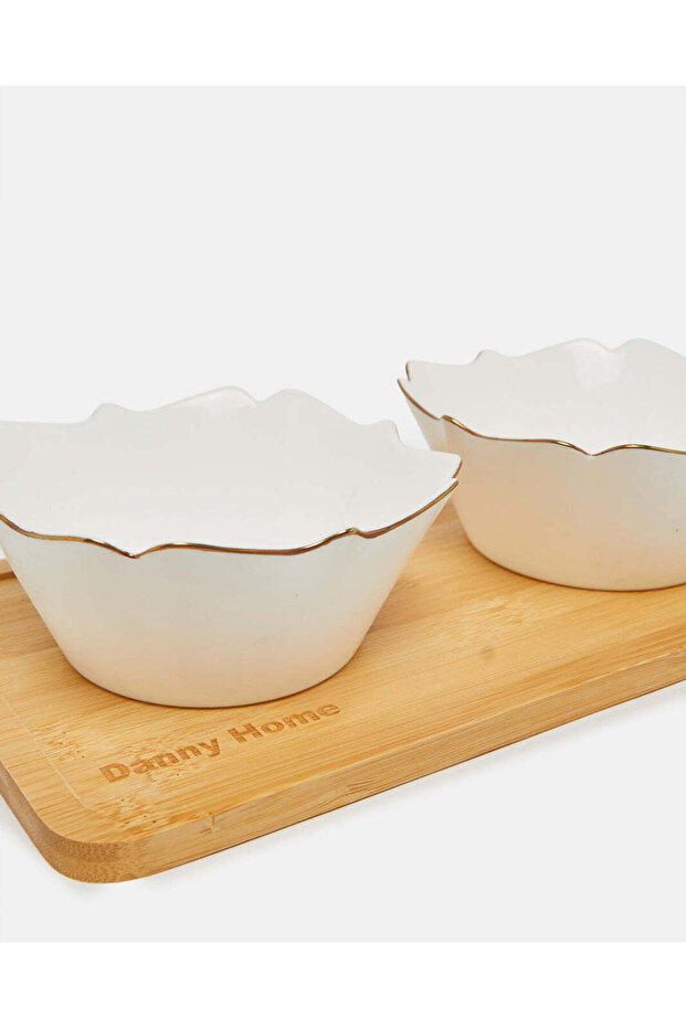 مجموعة وجبات خفيفة بيضاء (3 قطع) - 6