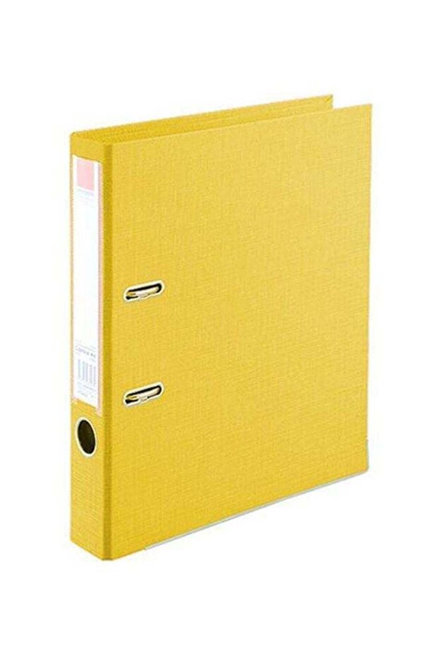 ملف ذو رافعة على شكل قوس أصفر - 1