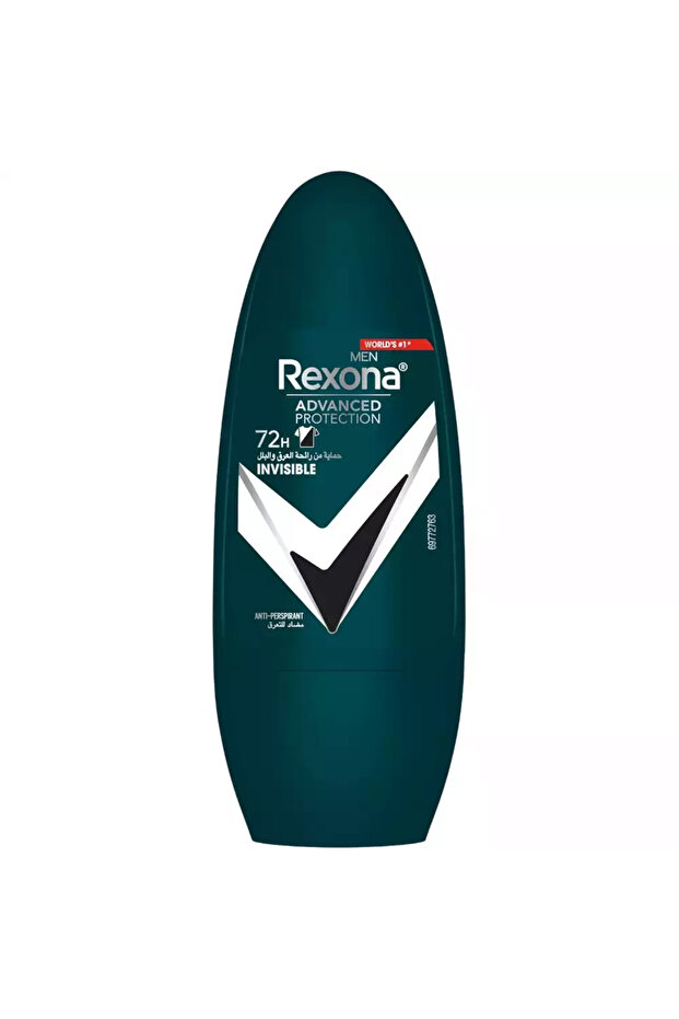 Invisible 72H Advanced Protection Anti Perspirant Roll On For Men- 50ml