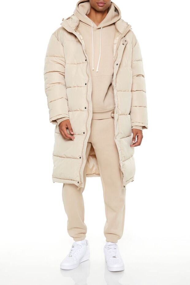 Uzun Şişme Mont - 4