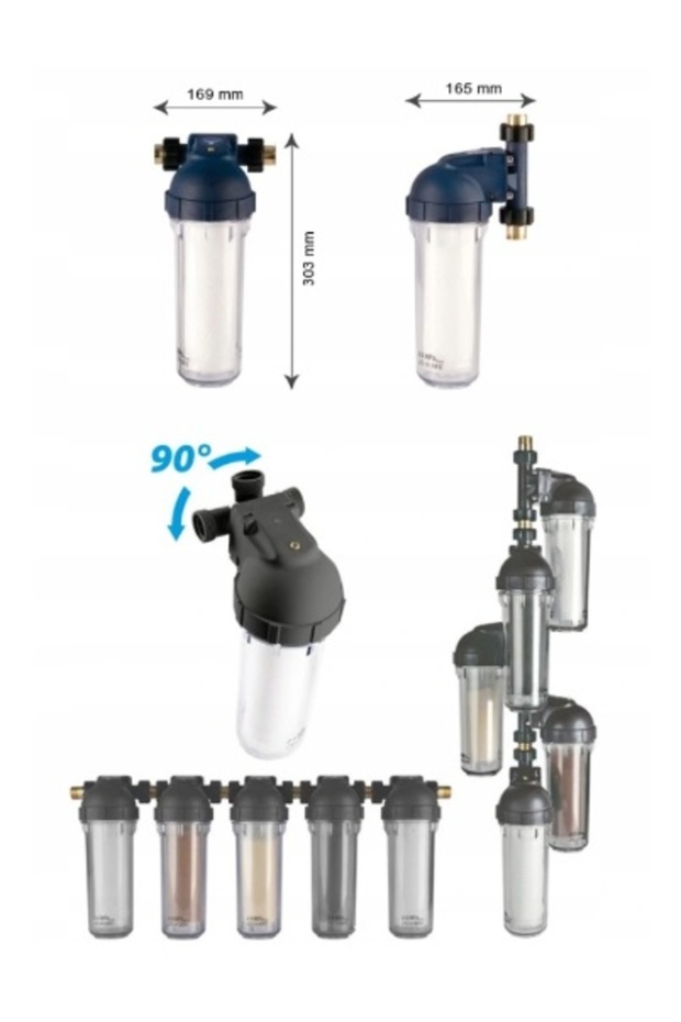 Dafi flow filter housing insert key - 4