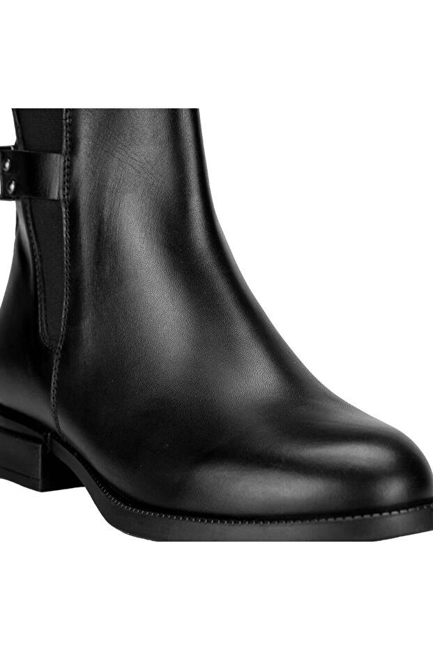 VENIS-G Kadın Deri Bot Siyah - 5