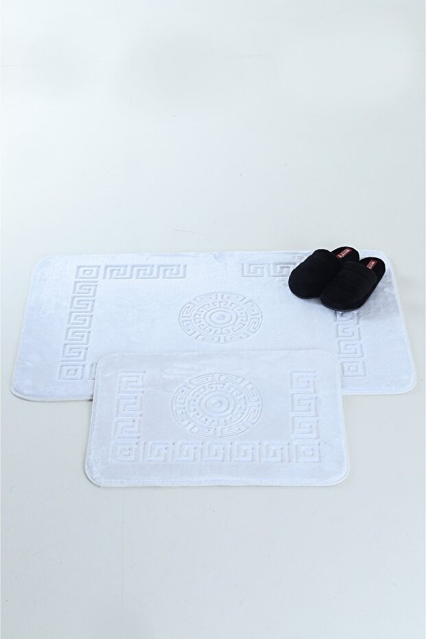 2-Piece Toilet Seat Set - Washable - Non-Slip Base