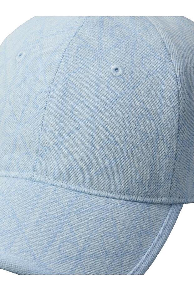 DENIM EMBLEM BURNOUT w PATCH CAP - 3