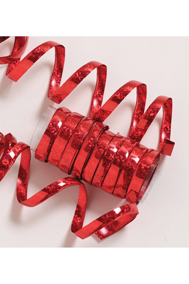 Serpentines 7mmx18Throwsx4M Holographic Red