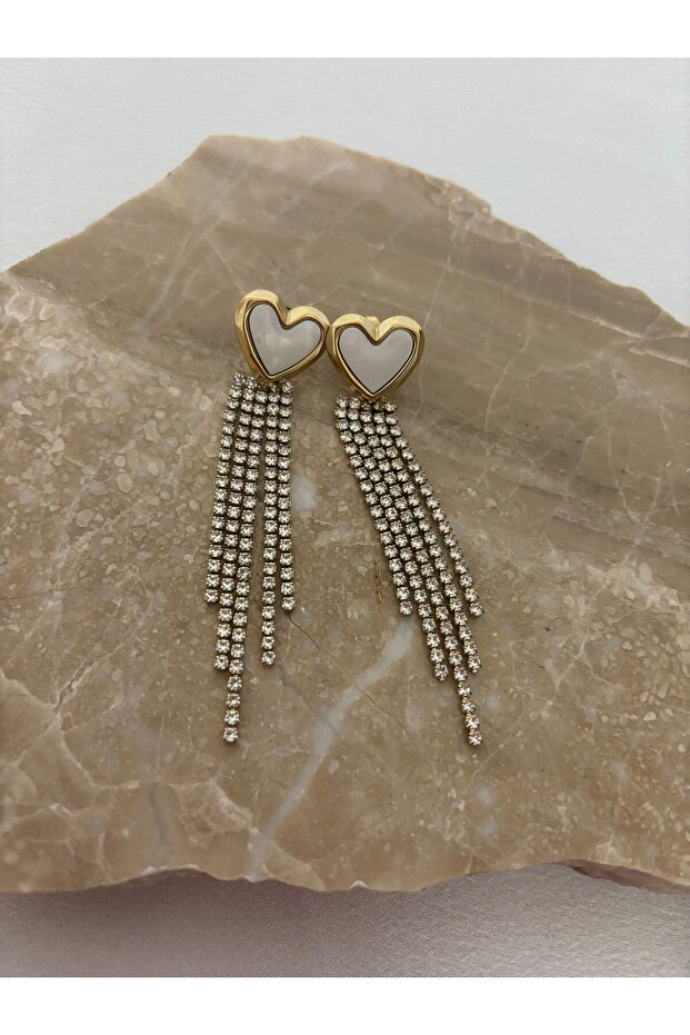 Detailed Waterway Steel Earrings