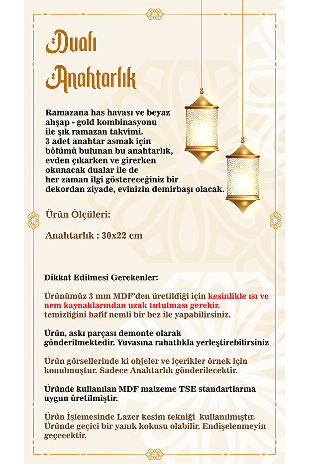 Dualı Anahtar Askılığı - 2