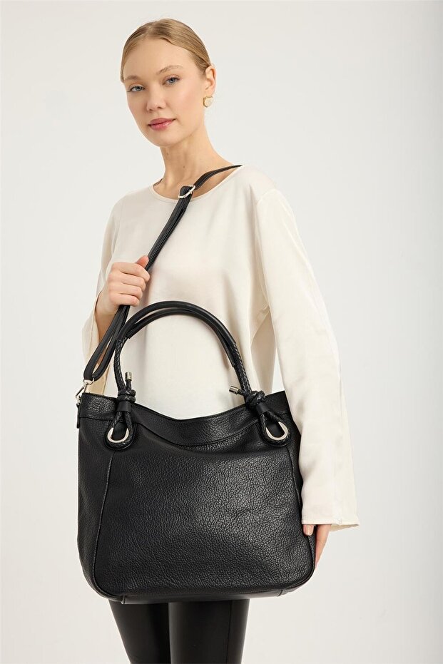 Parça Dikişli Çanta - 1