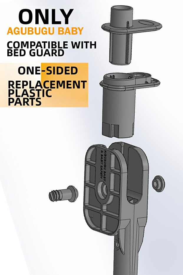 - Bed Barrier Spare Part