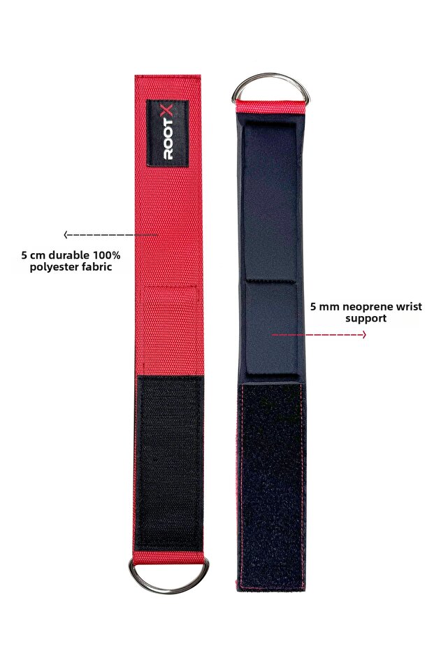 رباط كاحل من النيوبرين أحمر اللون عبوة واحدة - 4