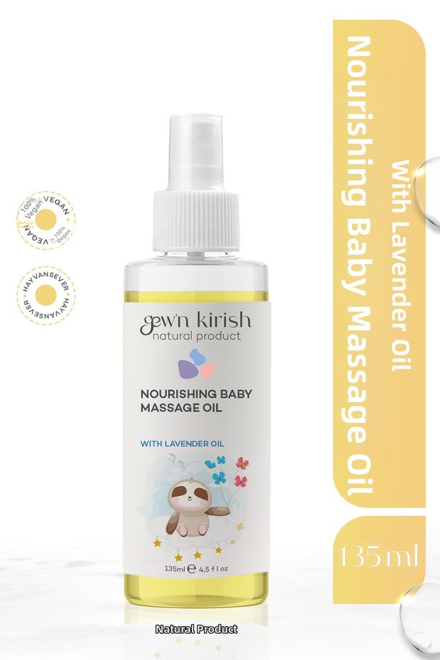 Natural Baby Massage Oil - 135 ml