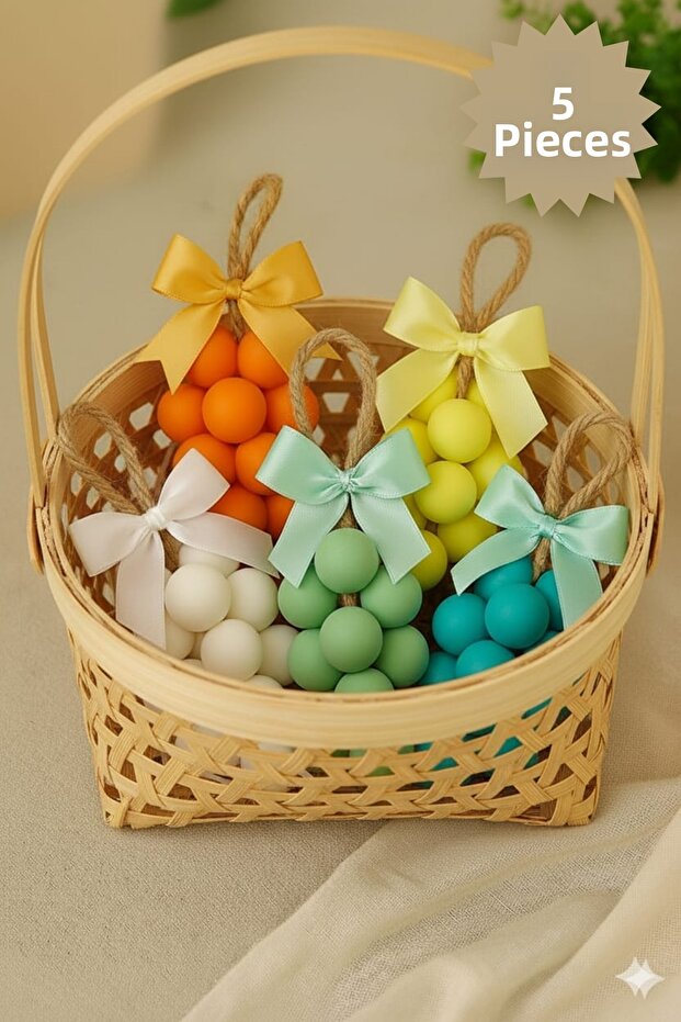 Decorative Grape Cluster Soap Set, Room and Closet Fragrance, Gift Set, Handmade Cluster Soap