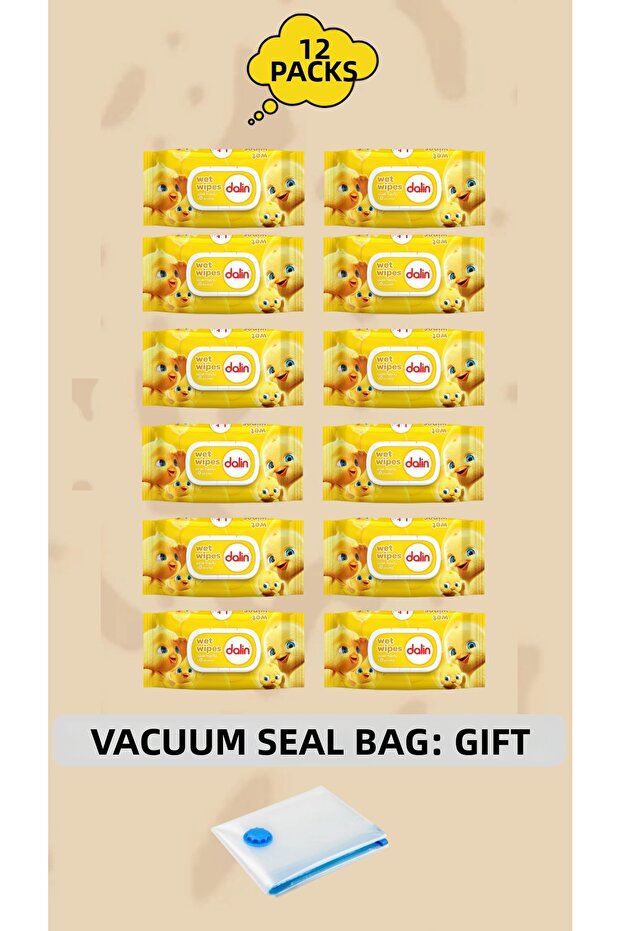 منشفة مبللة 56 ورقة DLN002 - 1