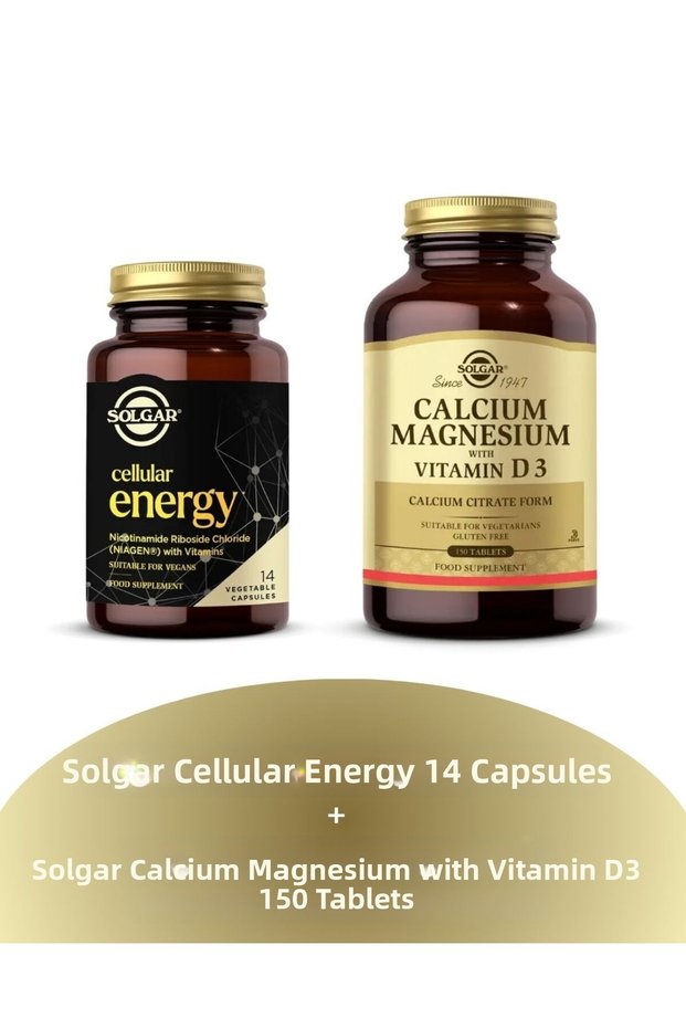 Cellular Energy 14 Capsules + Calcium Magnesium with Vitamin D3 150 Tablets