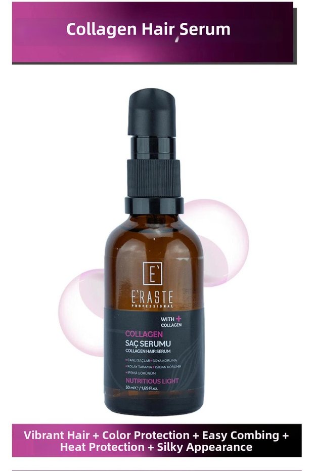 Hair Care Collagen Serum That Brings Life to the Hair and Provides Protection 50 ml