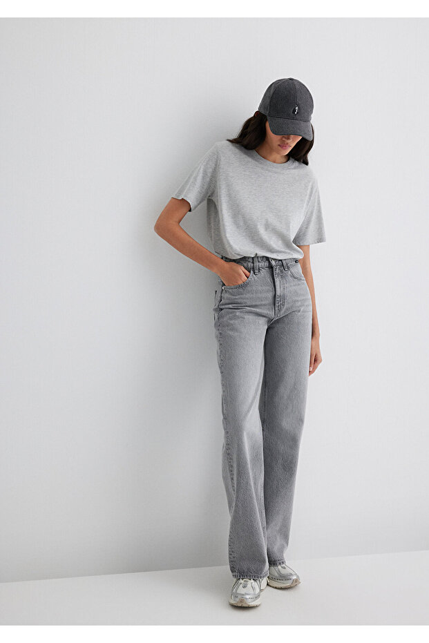 Victoria Real Blue Light Gray Jean Pants 101072-90392