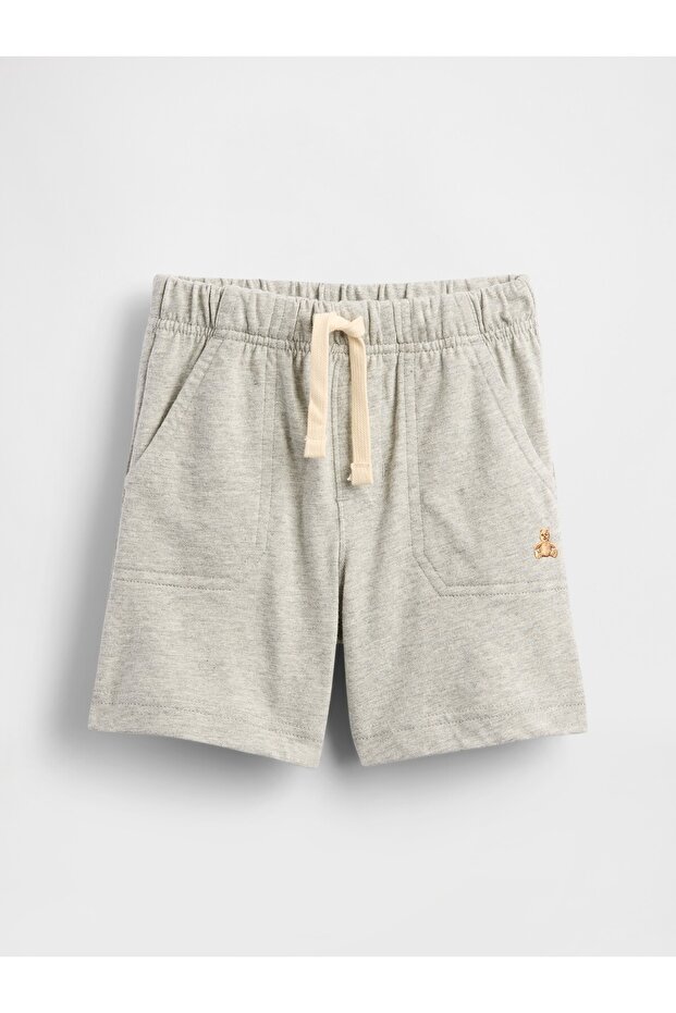 Erkek Bebek Gri Mix and Match Pull-On Şort - 1