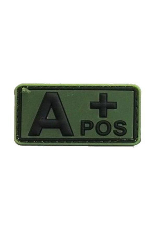 Military Silicone Napkin Blood Group A Rh Positive - Green