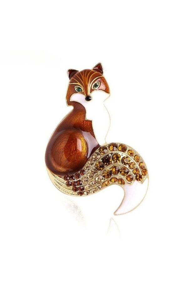 ZARİF TİLKİ BROŞ - 1