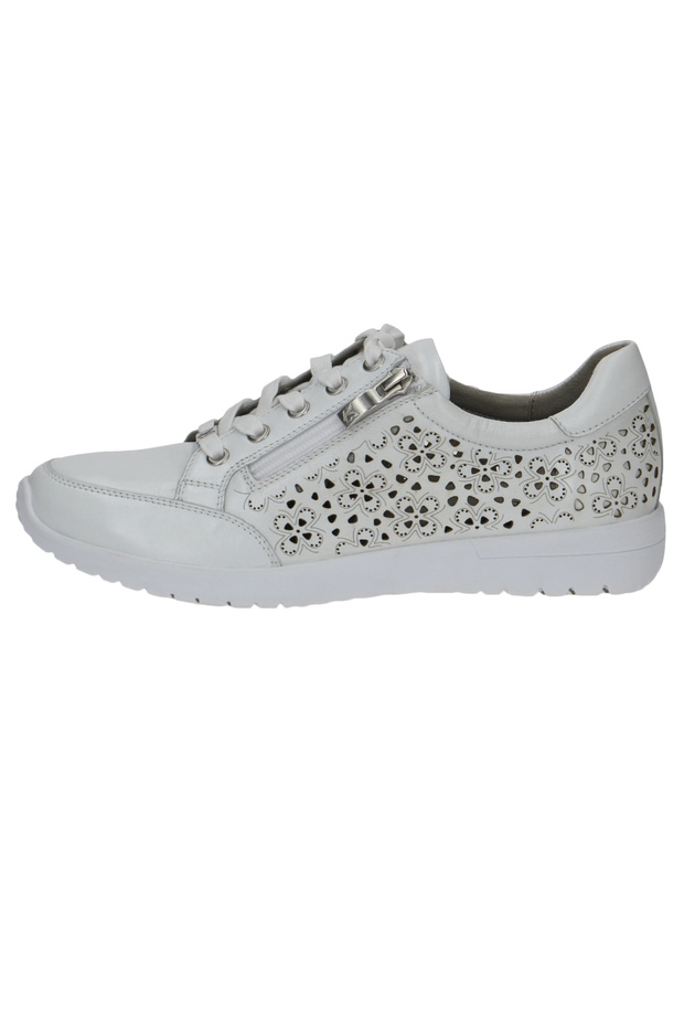 Damen Low Sneaker Low Top 9-23552-20 Weiß 160 White Softnap Leder mit CAP LIF - 3