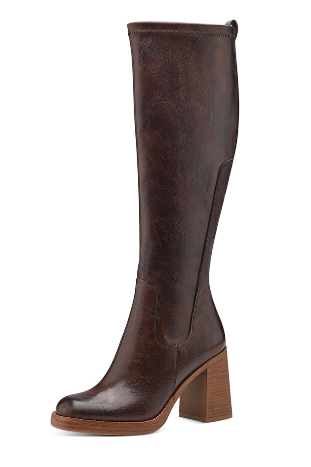 Damen Elegante Stiefel 2-25505-41 Braun 361 Cafe Kunstleder mit MT FEEL ME - 1