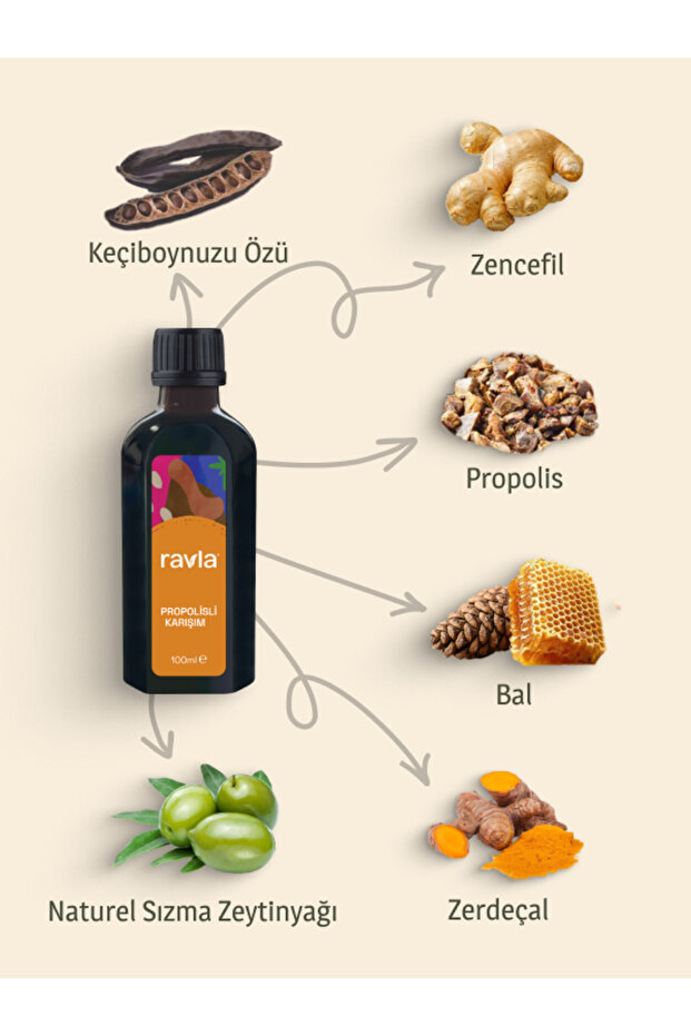 Propolisli Karışım - 100ml - 2