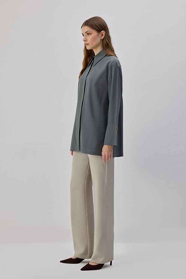 Poplin ing - széles mandzsetta - 6