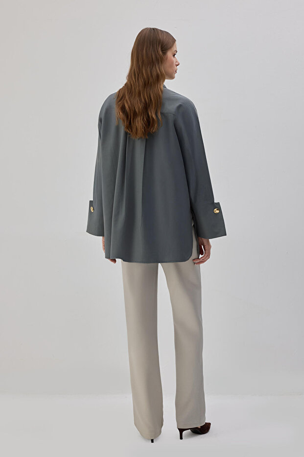 Poplin ing - széles mandzsetta - 7