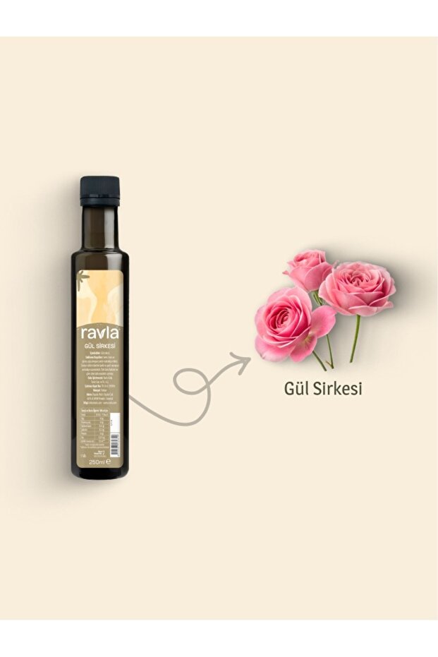 Gül Sirkesi - 250ml - 2