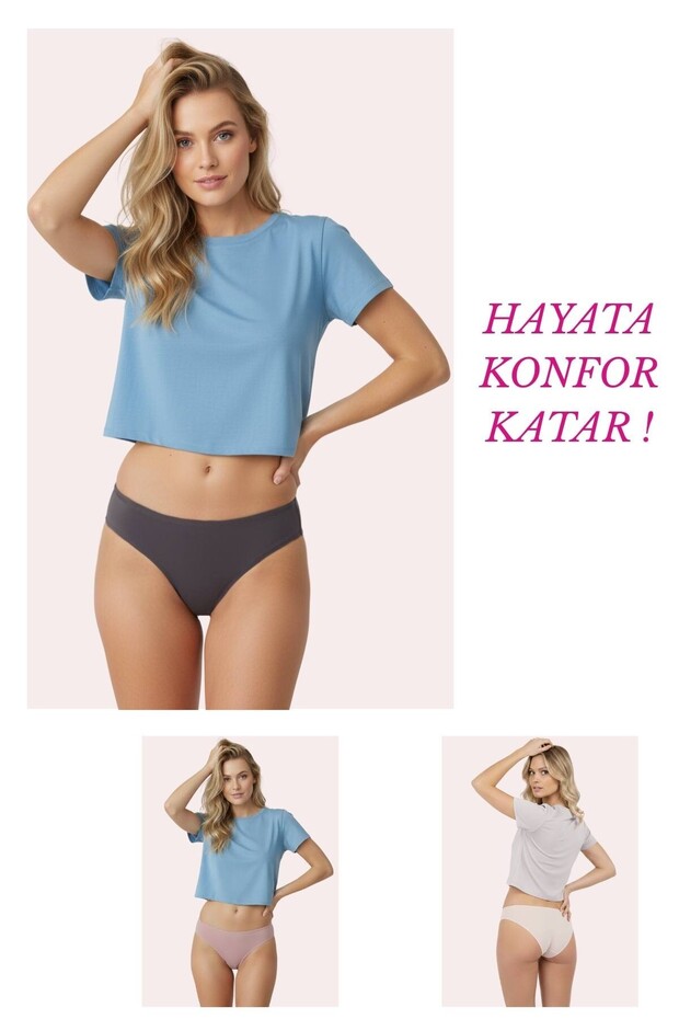 10001 Seven Days Kadın Külot V6-10001 - 5