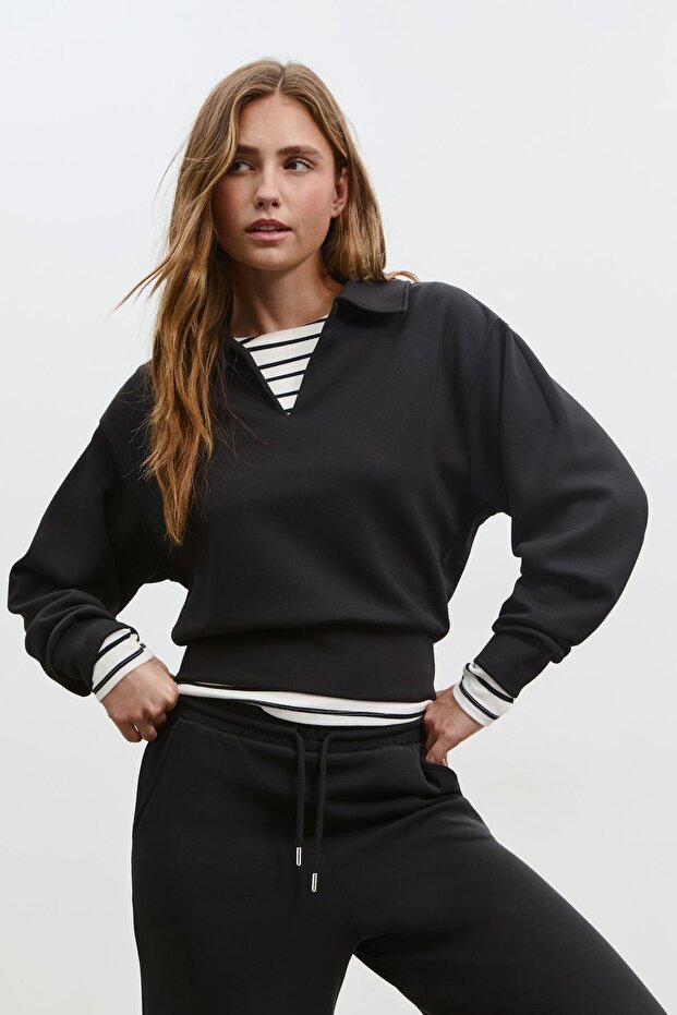 سويت شيرت ناعم الملمس - 2