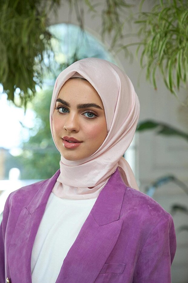 وشاح فوال بنمط سادة - وشاح حرير فوال - 10100-06