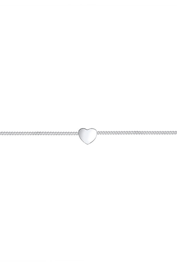 Halskette Damen Choker Herzanhänger Filigran aus 925er Sterlingsilber - 2