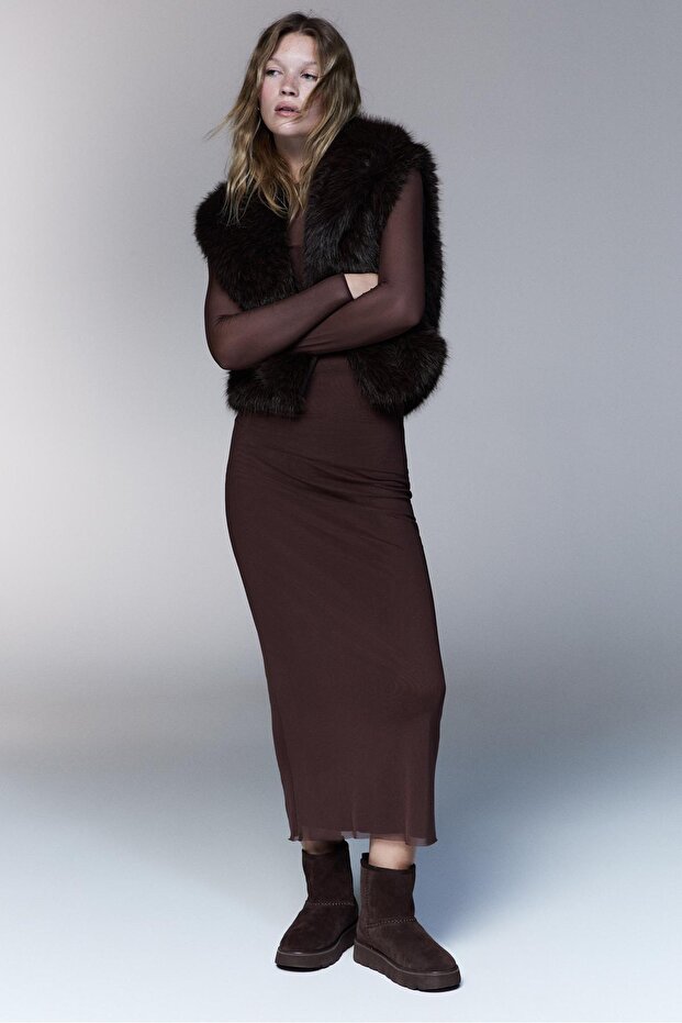 Suni kürk yelek - 1