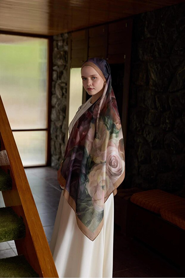 Winter Bloom Soft Şal 3068-10097 - 2