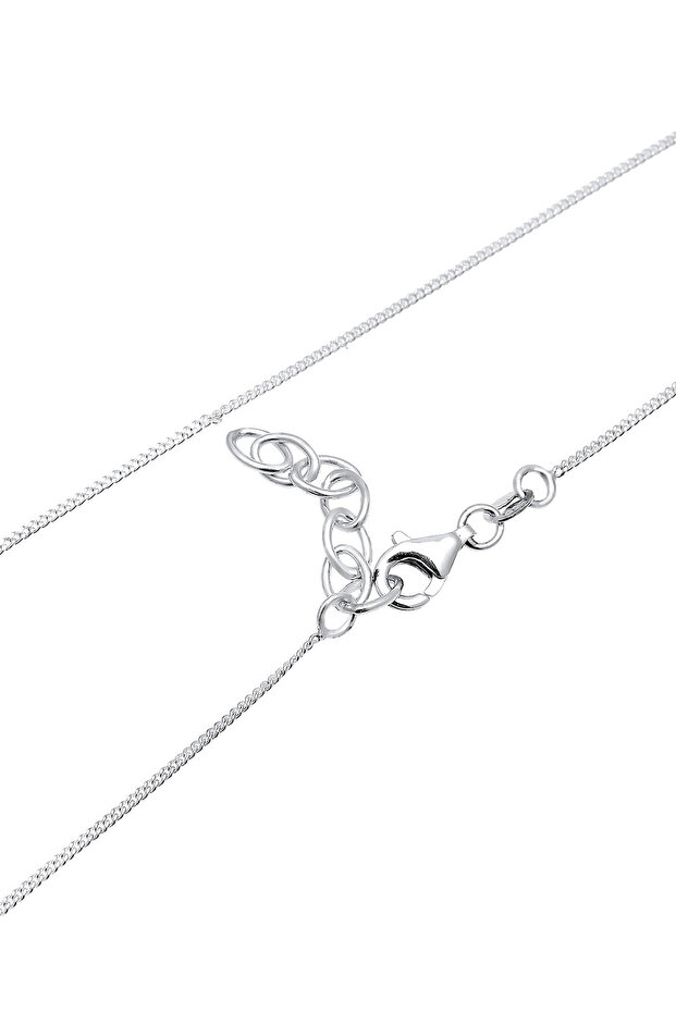 Halskette Damen Choker Herzanhänger Filigran aus 925er Sterlingsilber - 5