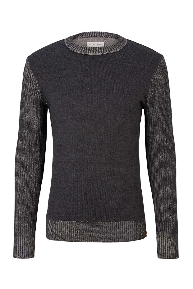 Strickpullover Pullover R-Neck - 1