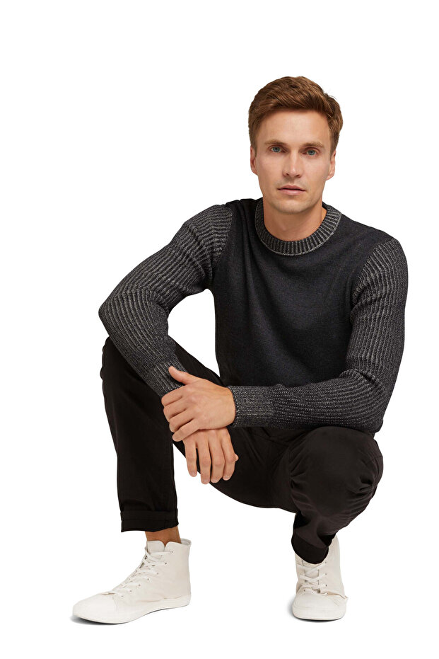 Strickpullover Pullover R-Neck - 6