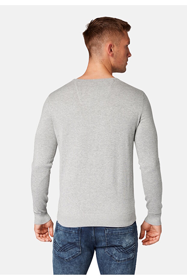 Pullover Strickpullover Basic R-Neck - 4