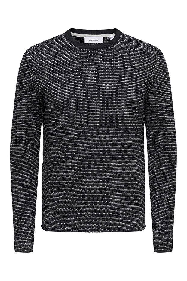 Pullover NIGUEL Strickpullover R-Neck - 1