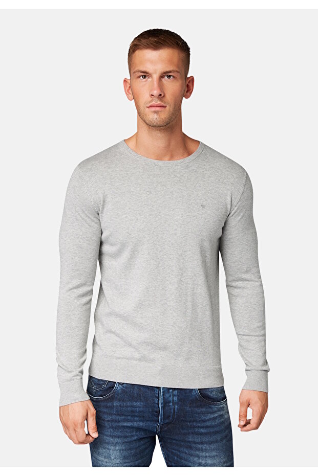 Pullover Strickpullover Basic R-Neck - 2