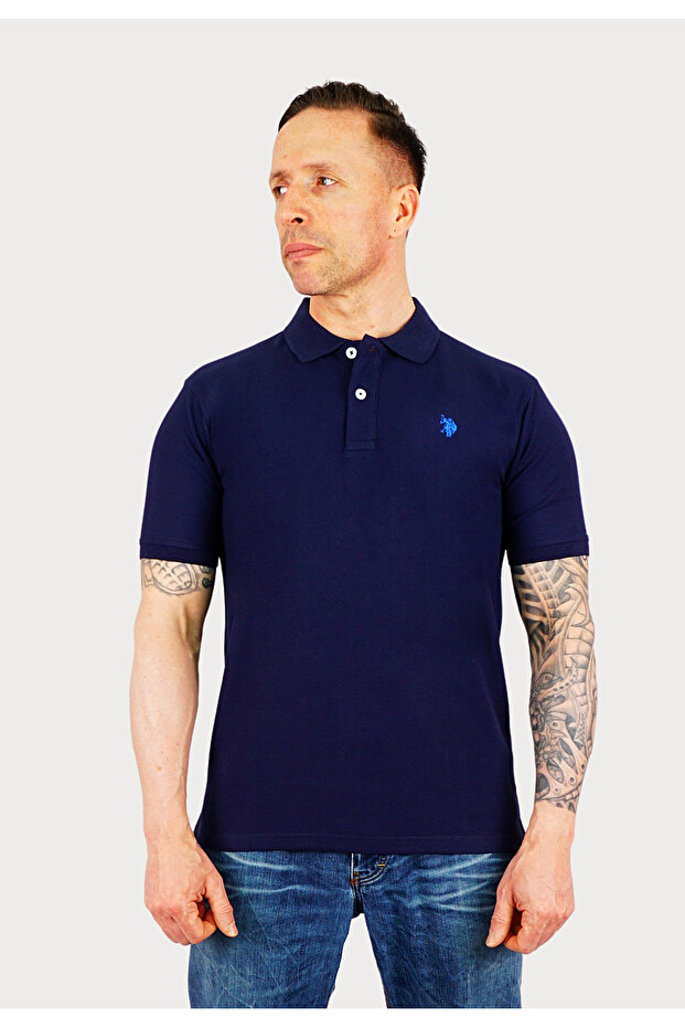 Kurzarm Basic Poloshirt - 5