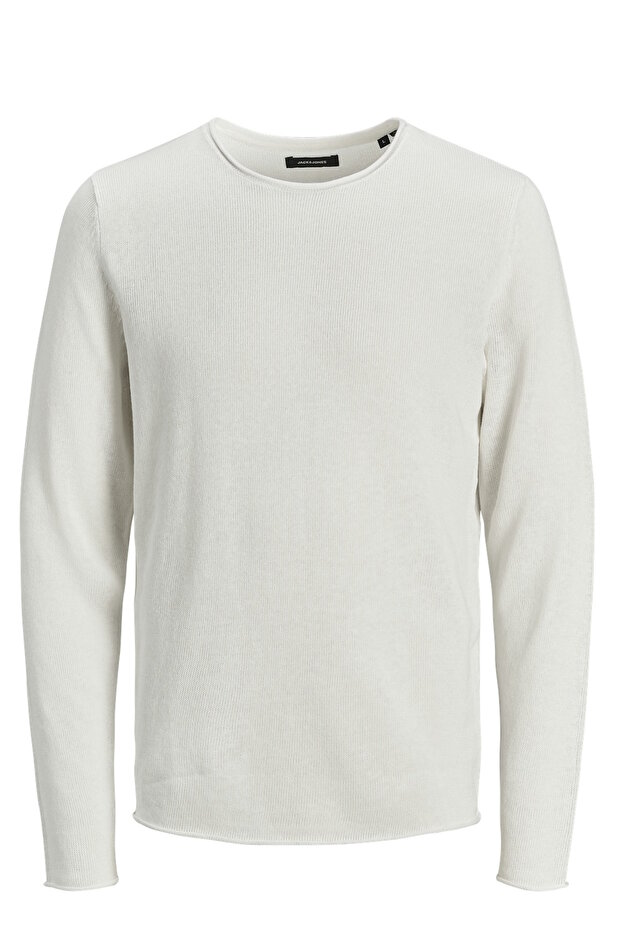 Strickpullover Linen Pullover R-Neck - 2