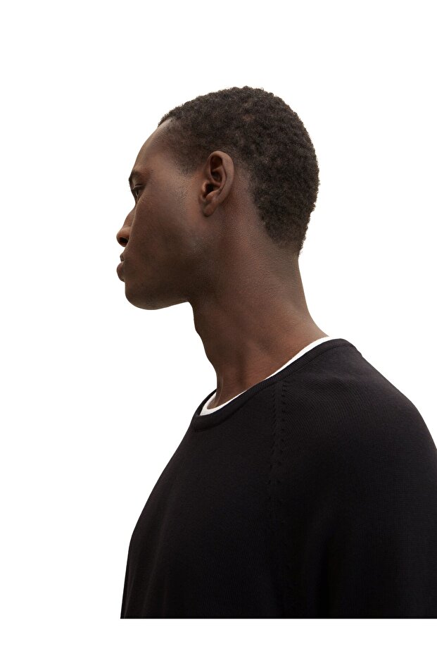 Strickpullover Pullover R-Neck - 2